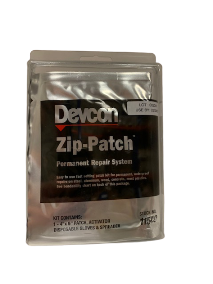 Devcon Zip Patch Permanent Repair System