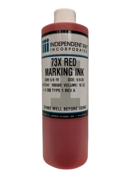 Independent Ink 73 X Red Marking Ink
