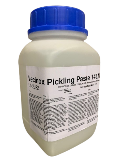 Vecinox Pickling Paste 14 LN corrosive liquid